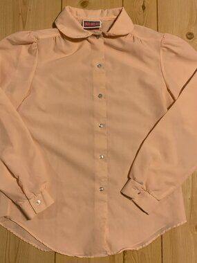 Vintage 90s Picture Perfect Women's Casual Button-Down Dress Shirt Blouse M